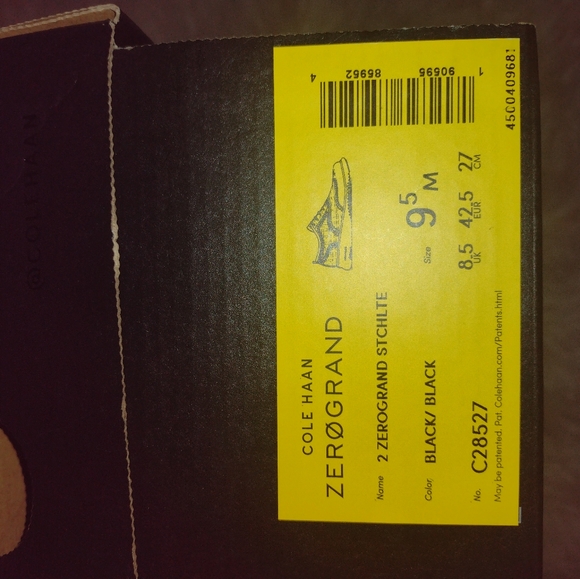Cole Haan Zerogrand Black Stchlte. - Picture 6 of 6